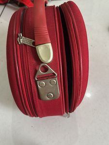 Red Fabric Pouch