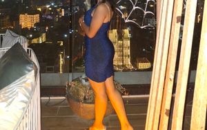 Sparkly Blue Party Dress