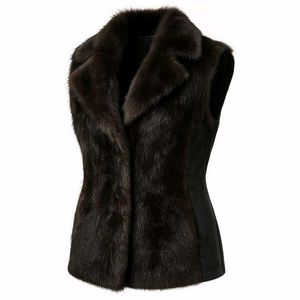 Stylish Fur & Leather Vest