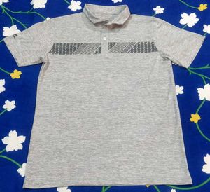 Silver Grey Sports Tshirt by NIVIA
