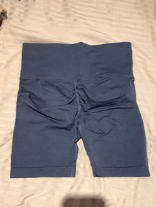 Grey Blue Gym Shorts