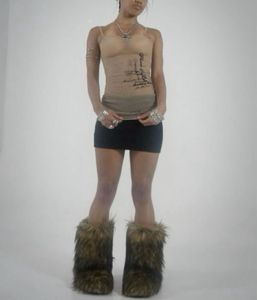 fur leg warmers
