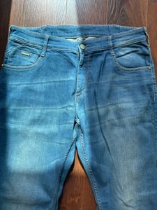 Blue Denim Jeans 38 Size Stretchable