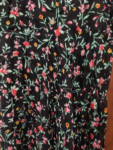 Black Floral Dress