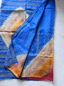Paper Silk Saree