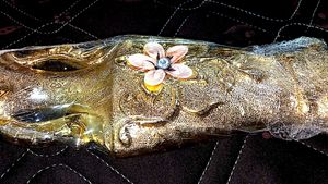Decorative Golden Vase