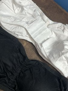 Tube Tops - Black &amp; White - Free Size