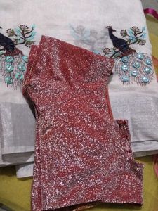Blouse With Saree
