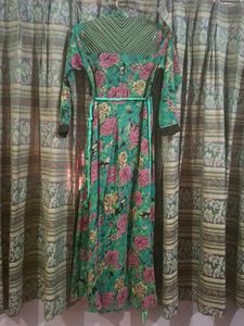 Floral Print Maxi Dress