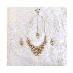 Luxuriant Diamond &amp; Kundan Heavy Necklace✨