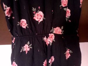 H&amp;M Divided Black Playsuit Shorts