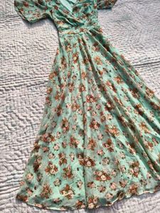 Floral Print Maxi Dress