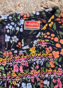 Babyhug Floral Girls Dress