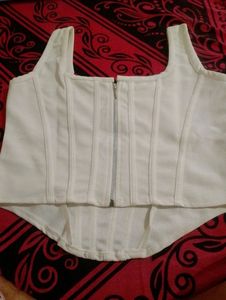 White Crop Top