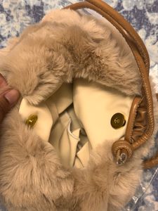 Fuzzy Faux Fur Handbag