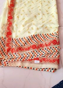 printed saree