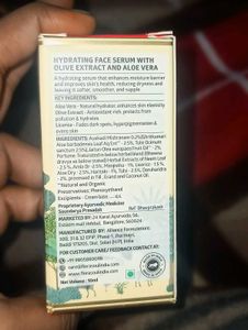 Flora &amp; Soul Hydrating Face Serum