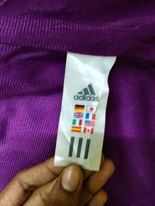 Adidas Purple Track Unisex Jacket