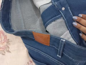 Wide Leg Denim Jeans