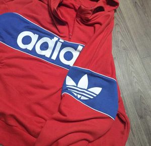 Adidas Red Hoodie