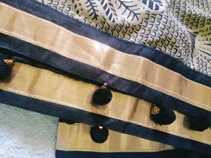 Black Partywear Dupatta