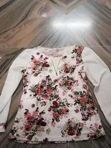 Floral Long Sleeve Top