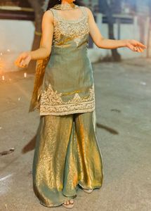 Elegant Teal Kurta Set