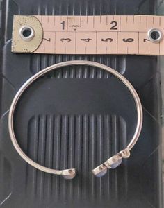 Shaya silver Gemstone Cuff Bracelet