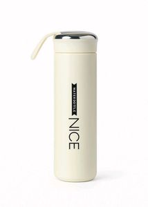 Nice Water Bottle 400 ml Glass bottl