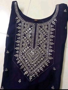 New Kurta Set Purple Colour XL Size