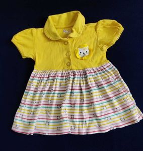 Cute Yellow Baby Dress