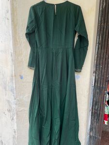 Green Embroidered Top
