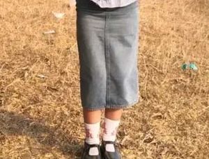 Denim Maxi Skirt
