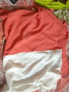 Two-Tone Button-Down Shirt