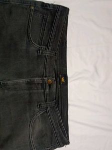 Dark Wash Corduroy Pants