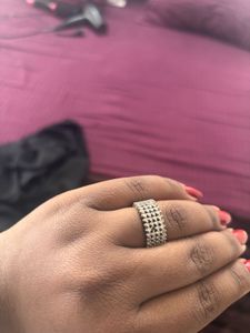 Sparkling Anti Tarnish Ring