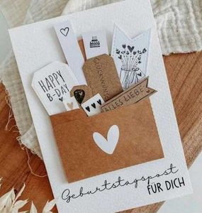 DIY Vintage Mini Best Wishes Cards!
