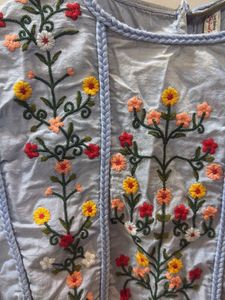 lee cooper embroidered top