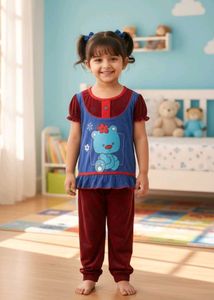 Cute night dress for kids(2-4 yr)