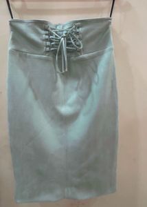 Mint Green Pencil Skirt