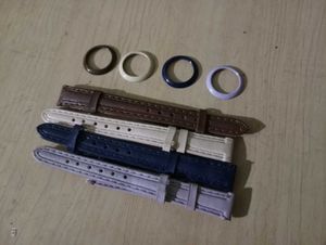 Small Watch Strips And Metal Circle Cover