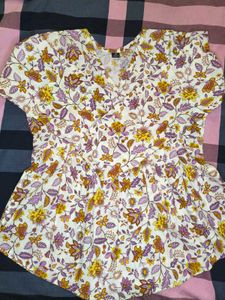 Floral Print Top