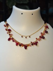 Delicate Layered Beaded Necklace