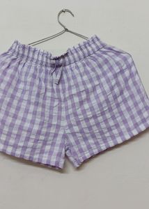 Cute Lavander Shorts