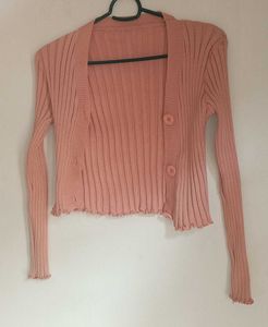 Ribbed Knit Cardigan