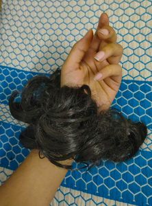Hair Bun, Rubber Band Pattern Juda Maker