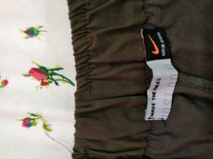 Nike Olive Green Track Pants