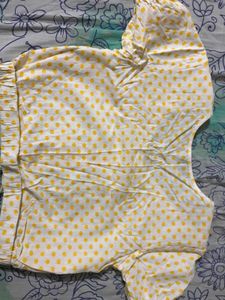 Cotton Drawstring Crop Top