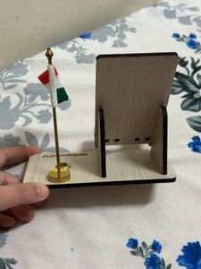 Table Decor Mobile Holder India Flag
