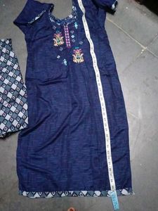 Embroidery Kurti Set Kids